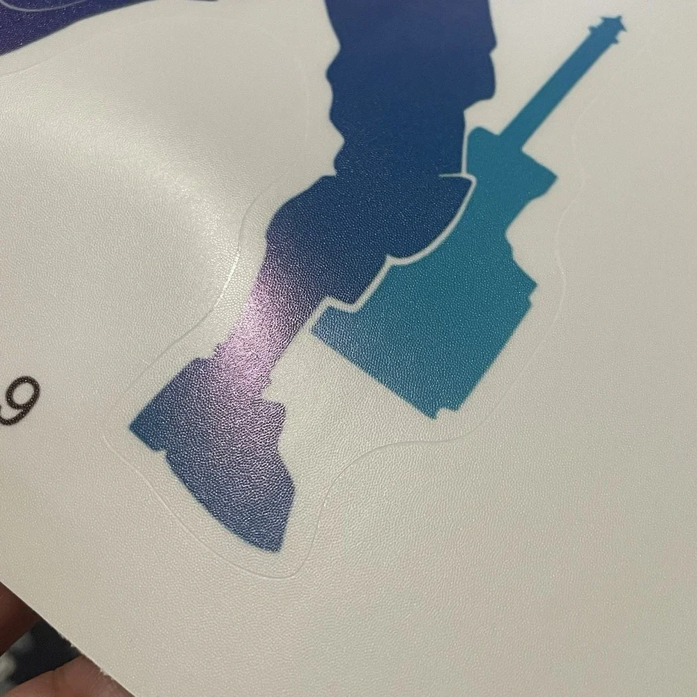 Clear Vinyl Decal 6
